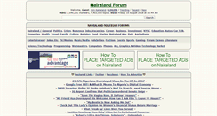 Desktop Screenshot of nairaland.com
