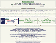 Tablet Screenshot of nairaland.com